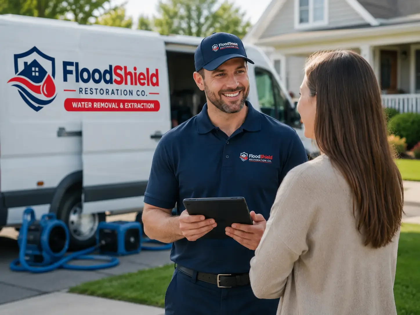 Basement Water Removal in Iowa, LA